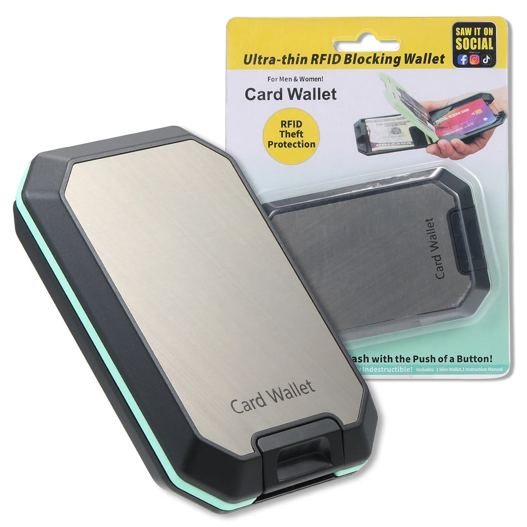 RFID Wallet with Money Clip
