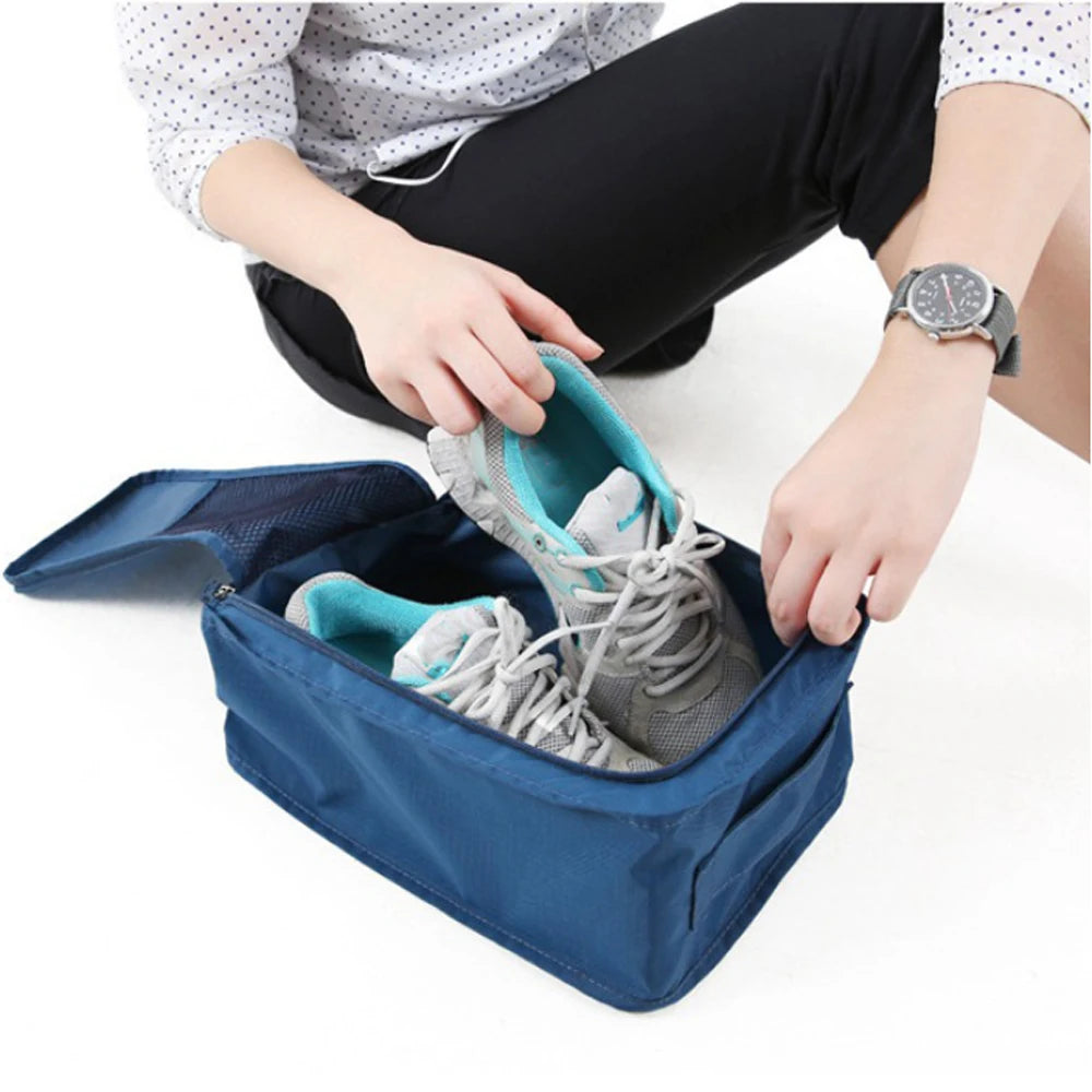 Foldable Travel Shoe Organizer