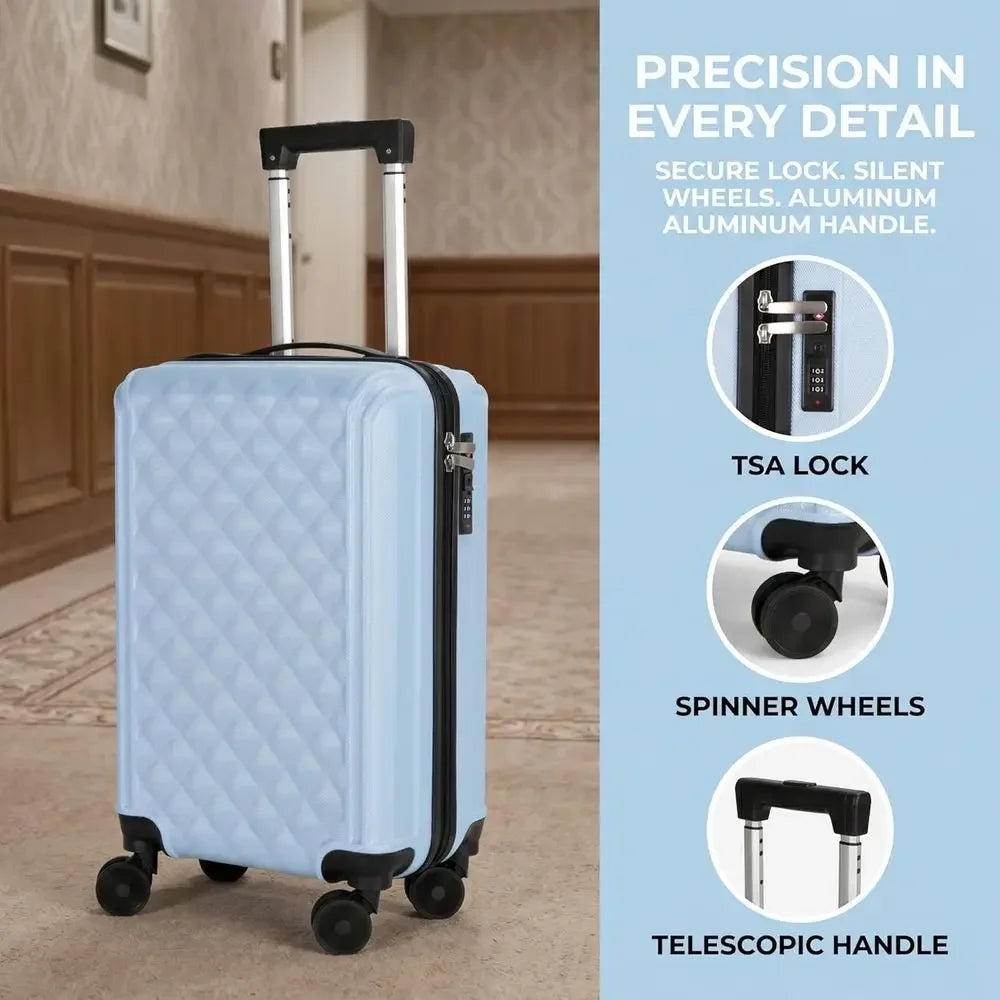 2-Piece Carry-On Luggage Set