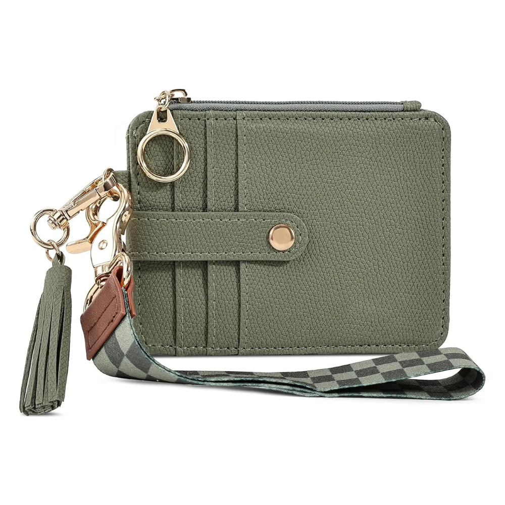 RFID Wristlet Keychain Wallet
